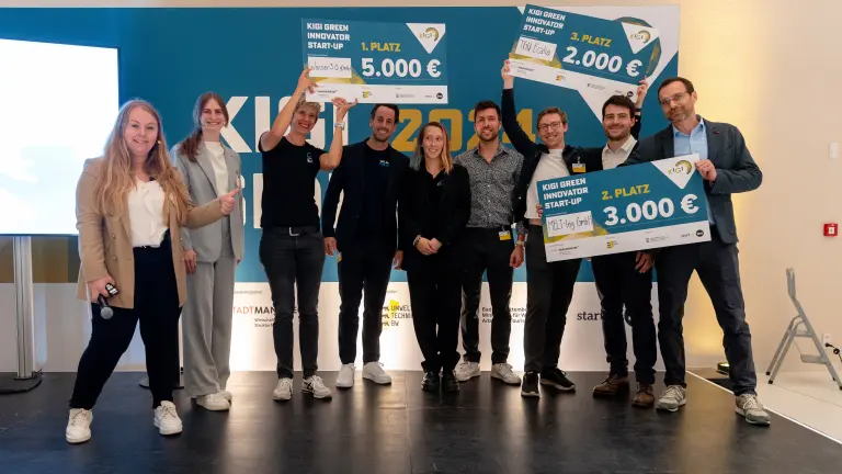 KIGI Gewinner:innen auf der SideStage