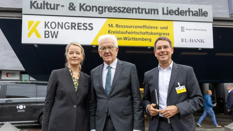 14. KONGRESS BW mit Thekla Walker, Winfried Kretschmann, Hannes Spieth 