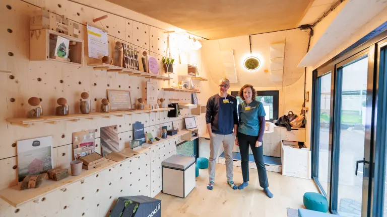 Ausstellung 2025 Woodi mit Robert Böker