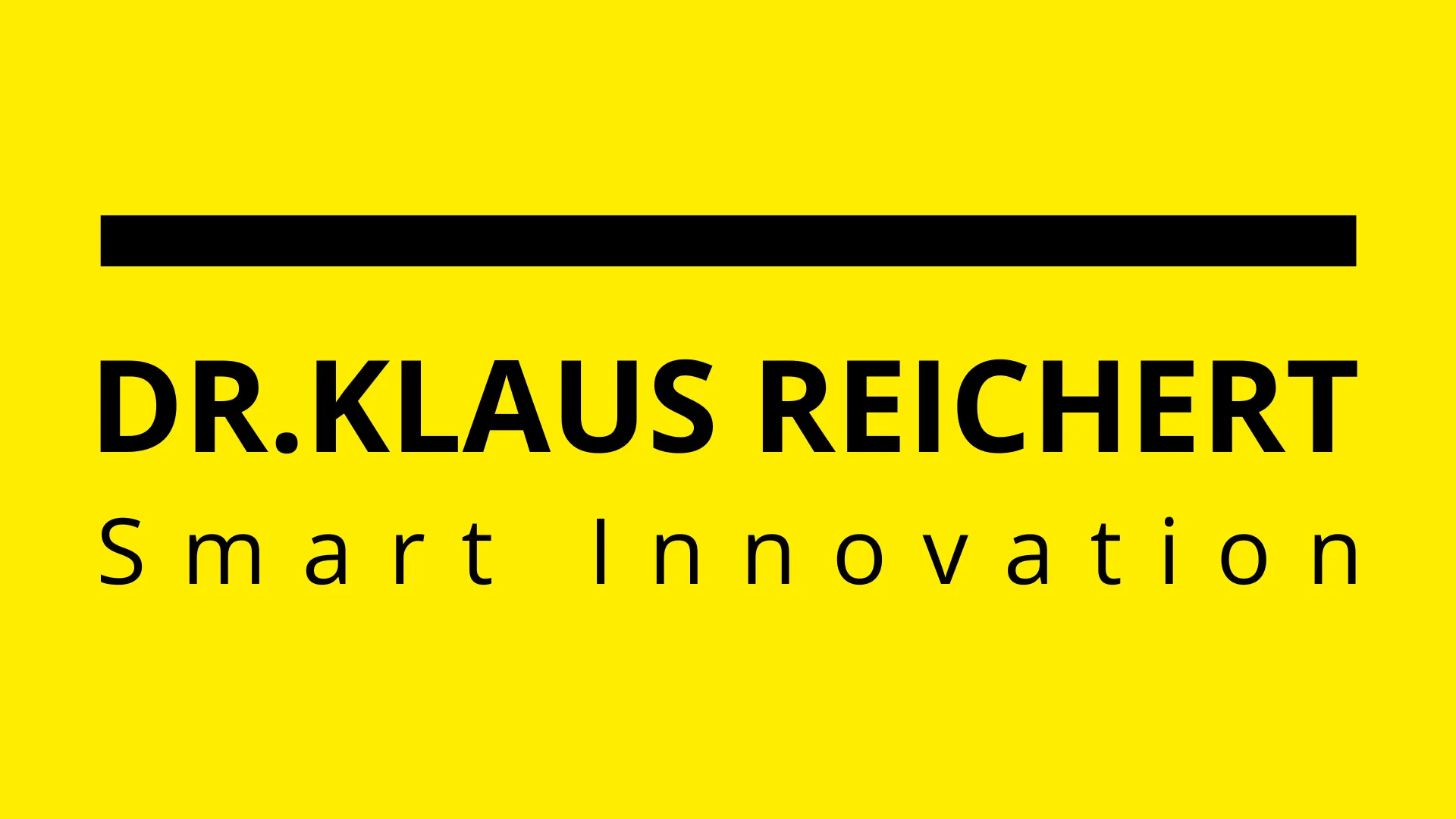 Logo Dr. Klaus Reichert Smart Innovation & Business Design
