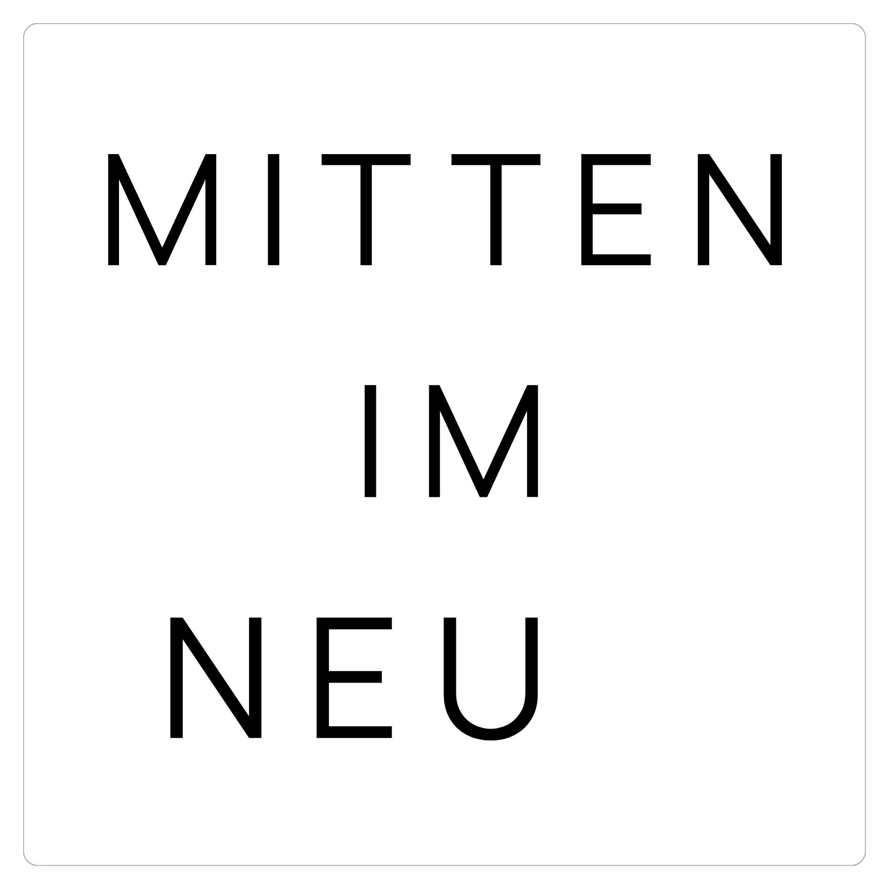 Logo MITTEN IM NEU GmbH