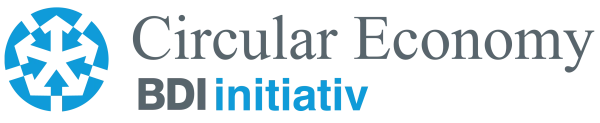 Logo BDI-Initiative Circular Economy, Bundesverband der deutschen Industrie e.V.