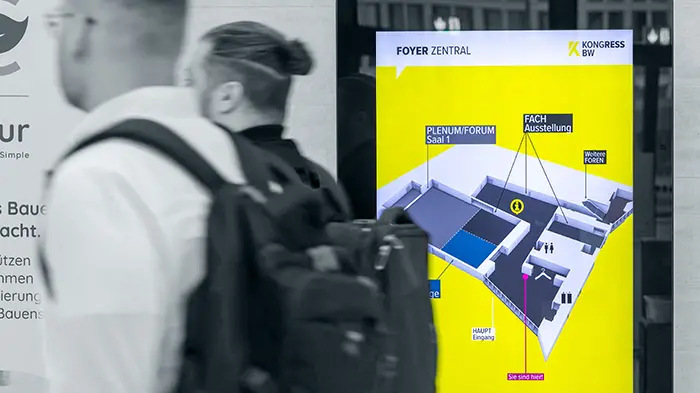 Raumplan auf dem KongressBW