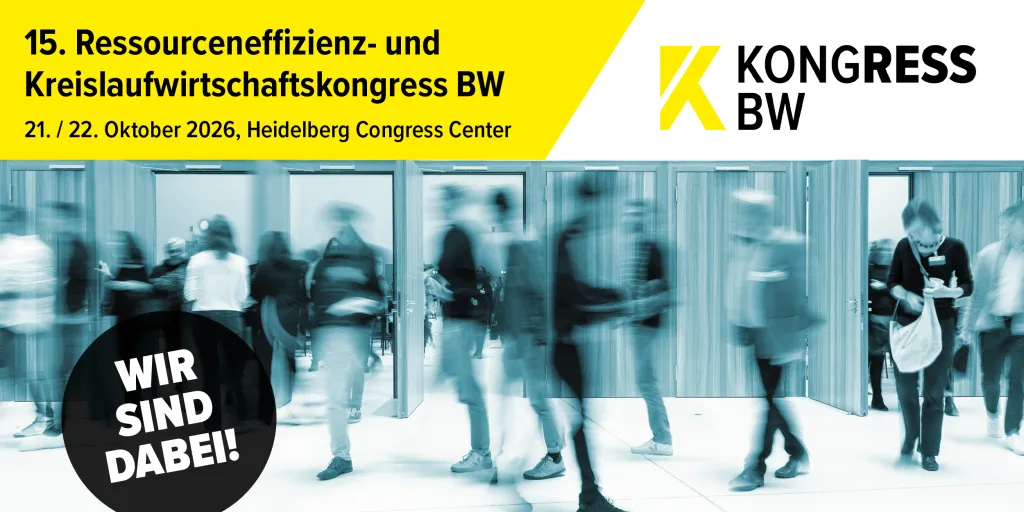Werbebanner für den Kongress BW