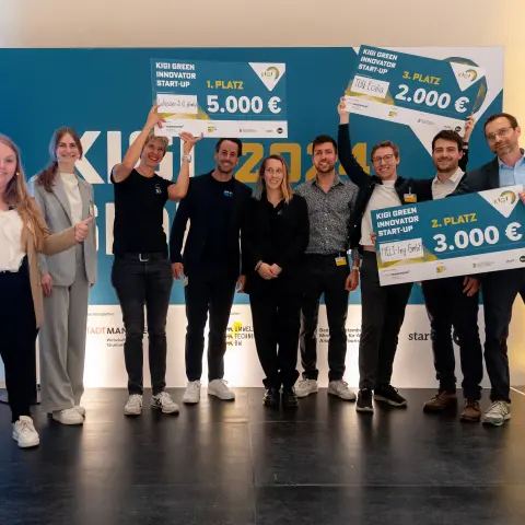 KIGI Gewinner:innen auf der SideStage