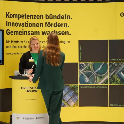 GreenTech BW Ausstellungsstand